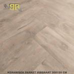 Keramisch parket visgraat 30x120 cm nu 19,98 pm2!