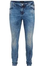 Jeans Zizzi NILLE ex.slim Blue de maat 48, Verzenden, Nieuw