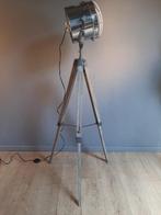 Statief vloerlamp - Hout, Metaal - Scheeps / Studiolamp, Antiek en Kunst