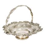 A, Marks & Co - Victorian silverplated centrepiece scalloped