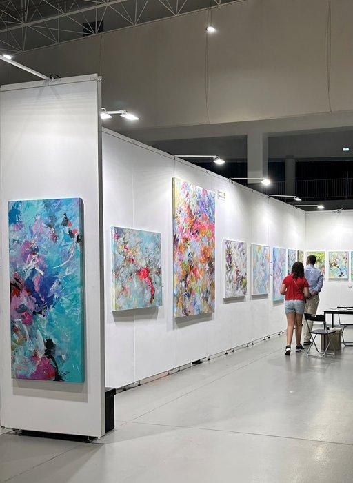 Viktoria Ganhao - Lush Harmony. XXL, Antiek en Kunst, Kunst | Schilderijen | Modern