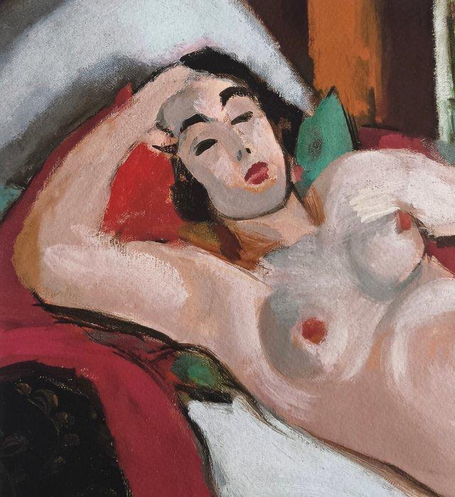 Henri Matisse (1869-1954) (after) - Nu à la Chaise Longue,, Antiek en Kunst, Kunst | Tekeningen en Fotografie