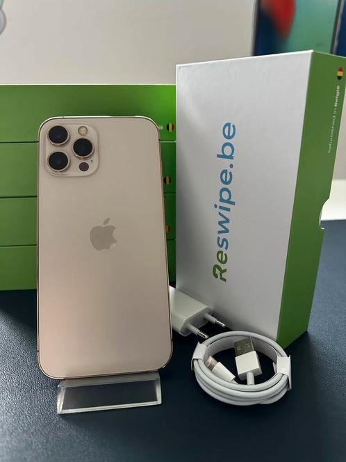 iPhone 12 PRO Max 128Gb 256Gb Goud + 3 Jaar GARANTIE, Telecommunicatie, Mobiele telefoons | Apple iPhone, Zonder abonnement, 128 GB