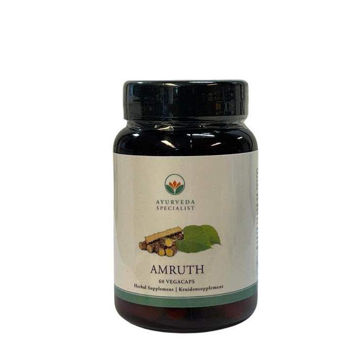 Amruth (Guduchi) - 60 vegacaps, Sport en Fitness, Gezondheidsproducten en Wellness, Ophalen of Verzenden