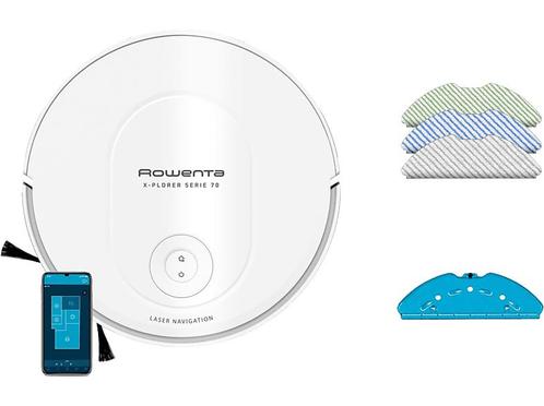 Rowenta -  Robotstofzuiger X-plorer Serie 70  - Wit, Elektronische apparatuur, Stofzuigers, Nieuw, Reservoir, Verzenden