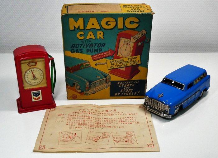 Kaname (Japan) - Blikken speelgoed - 1950s Magic Car with, Antiek en Kunst, Antiek | Speelgoed
