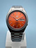 Seiko - Seiko 5 7009 - Sunburst Orange Dial - Automatic, Handtassen en Accessoires