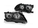 LED Angel Eyes koplamp Black geschikt voor BMW E46, Auto-onderdelen, Verzenden, Nieuw, BMW