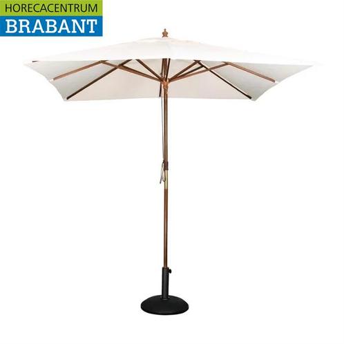 Bolero Vierkante Parasol 2,5 m Crèmekleur Horeca, Zakelijke goederen, Horeca | Meubilair en Inrichting, Ophalen of Verzenden