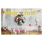 PaCaZa - Bride To Be Slinger - Bruiloft Decoratie - Weddi..., Hobby & Loisirs créatifs, Articles de fête, Verzenden
