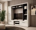 Wandmeubel wit eiken Set compleet tV-Meubel, Verzenden, 150 tot 200 cm, Nieuw, 150 tot 200 cm