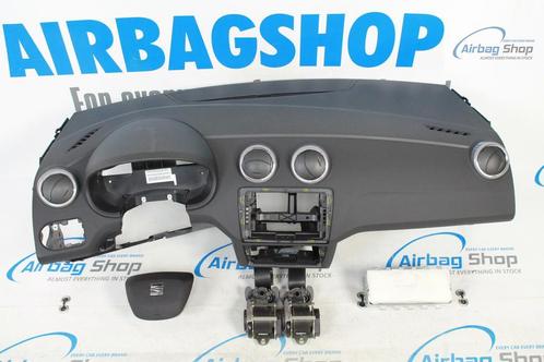 AIRBAG KIT  TABLEAU DE BORD NOIR SEAT IBIZA 6J FACELIFT, Auto-onderdelen, Dashboard en Schakelaars