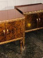 Nachtkastje (2) - Hout - Art Deco-nachtkastjes