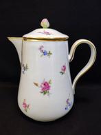 Meissen - Chocoladepot - antieke cacaokan zeldzaam inhoud