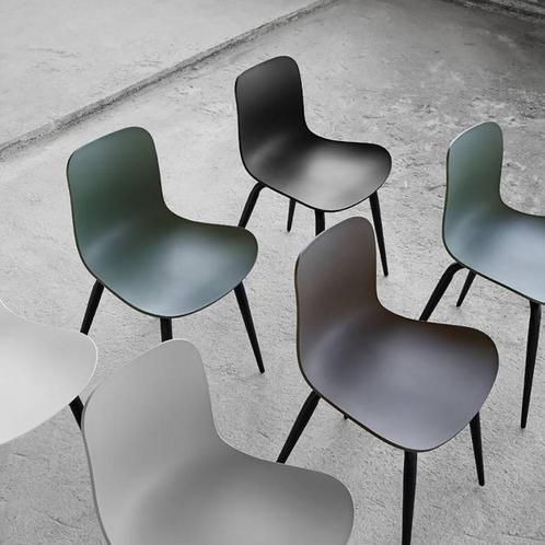 Langue orginal | eetkamerstoel | Norr11 | zwart, Huis en Inrichting, Stoelen, Zwart, Eén, Nieuw, Kunststof, Verzenden