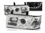 LED DRL koplamp units Daylight Chrome geschikt voor VW T4, Verzenden, Nieuw, Volkswagen