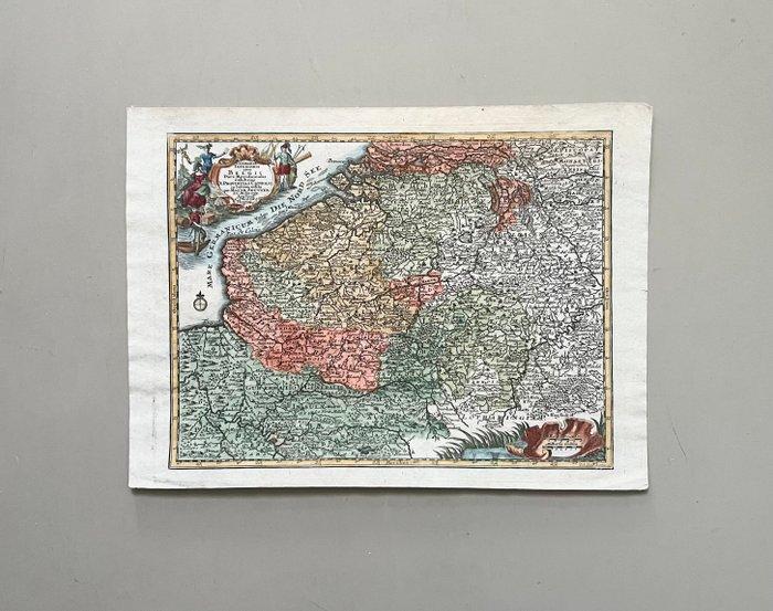 België, Luxemburg, Zuid-Nederland, Noord-Frankrijk,, Boeken, Atlassen en Landkaarten