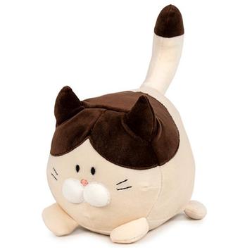 Play by Play Huggy Kitty Pluche 16CM-Beige / Donkerbruin beschikbaar voor biedingen