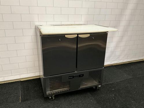 RVS Precision Koelwerkbank Saladette 2 deuren 90 cm Horeca, Zakelijke goederen, Horeca | Keukenapparatuur, Gebruikt, Koelen en Vriezen