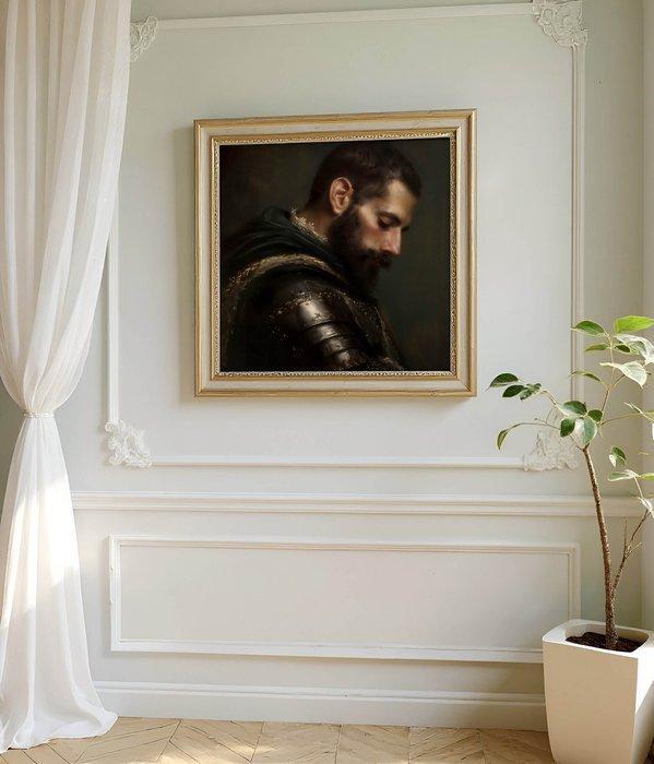 Le Yack - The Armored Prayer - Hand signed, Antiek en Kunst, Antiek | Overige Antiek