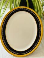 AYNSLEY, Georgian Cobalt - Plateau - Porcelaine