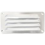 Aluminium schoepenrooster opbouw 180 x 90mm - ALU (1-1809A), Doe-het-zelf en Bouw, Verzenden, Nieuw