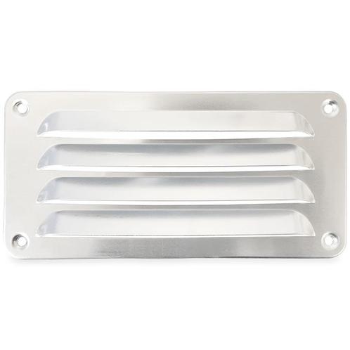 Aluminium schoepenrooster opbouw 180 x 90mm - ALU (1-1809A), Doe-het-zelf en Bouw, Ventilatie en Afzuiging, Nieuw, Verzenden