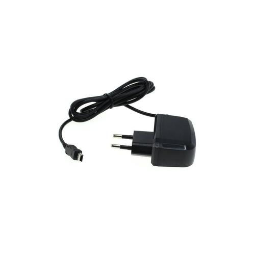 Mini USB AC Lader 1A 5V Zwart (Thuislader), Télécoms, Télécommunications Autre, Envoi