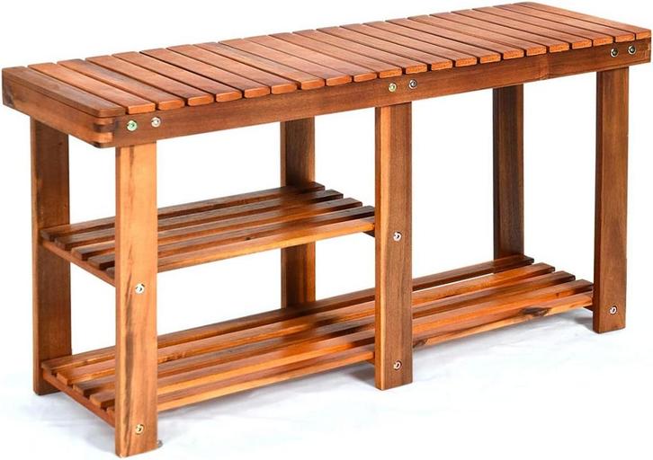 Schoenenbank - Schoenenrek - Schoenenkast - 87 x 28 x 45 cm, Maison & Meubles, Armoires | Armoires à chaussures, Envoi