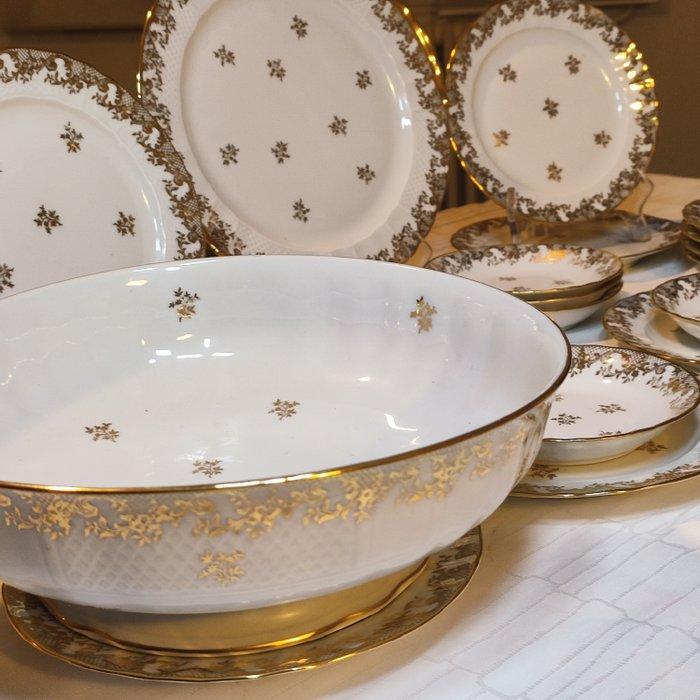 Manufacture Bernardaud (B & C) - Tafelservies (22) - Rijke, Antiquités & Art, Antiquités | Meubles | Tables