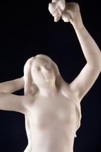 F. Buselli (19th/20th C.): - sculptuur, Een prachtig Art, Antiek en Kunst