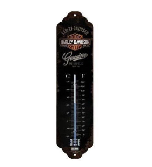 Harley Davidson Genuine thermometer, Jardin & Terrasse, Décoration murale de jardin, Envoi