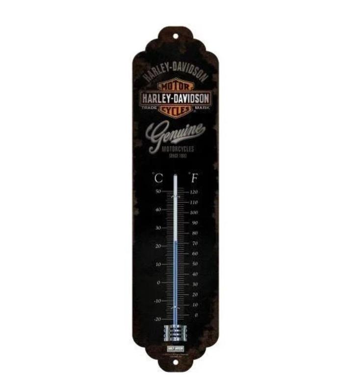 Harley Davidson Genuine thermometer, Tuin en Terras, Tuinwanddecoratie, Nieuw, Verzenden