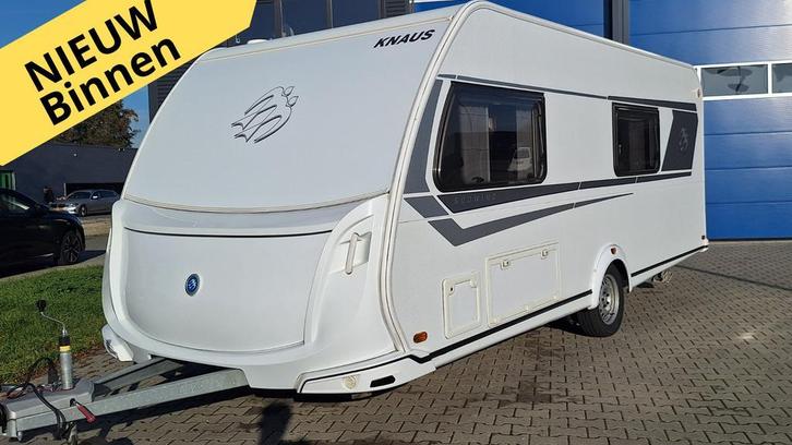 Knaus 2019 Stapelbed Grote FamilieCaravan 550FSK Sudwind, Caravans en Kamperen, Caravans, 1250 - 1500 kg, Hordeur, Lichtmetalen velgen