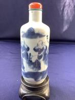 Porcelaine - 19th century Chinese blue and white landscape, Antiek en Kunst, Antiek | Overige Antiek