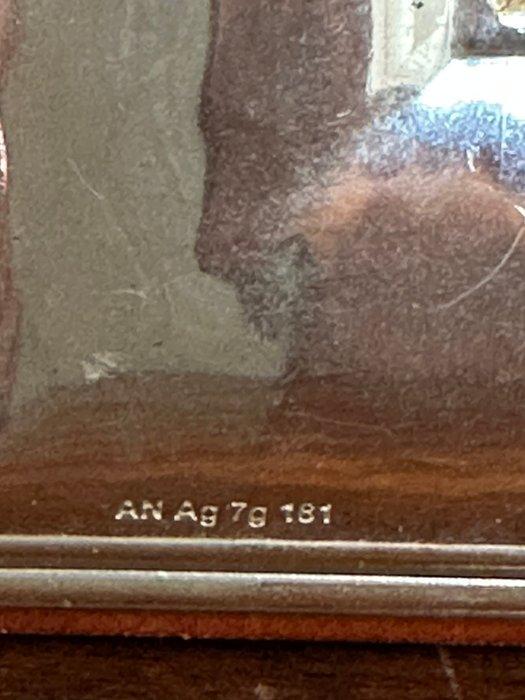 Lijst - Verzilverd - zilveren vergulde lijst, Antiek en Kunst, Curiosa en Brocante