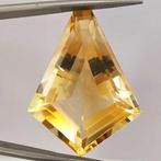 Sans Prix de Réserve Citrine - 32.77 ct - Antwerp Laboratory, Nieuw