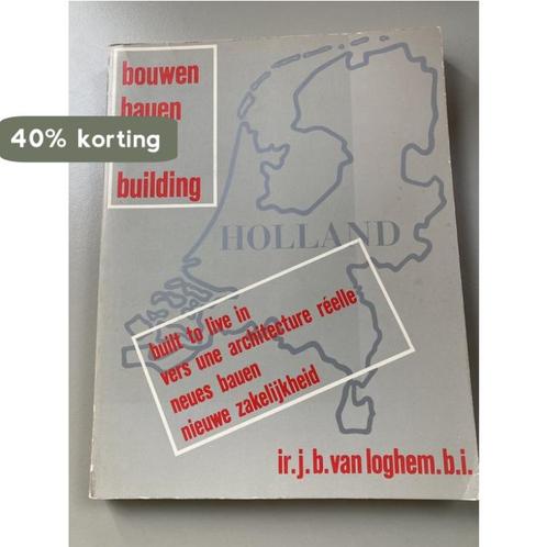Bouwen/bauen/building - holl. 9789061681540 Loghem, Boeken, Overige Boeken, Gelezen, Verzenden