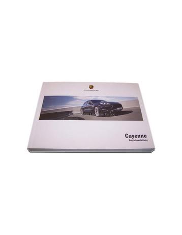 2012 PORSCHE CAYENNE INSTRUCTIEBOEKJE DUITS, Ophalen of Verzenden