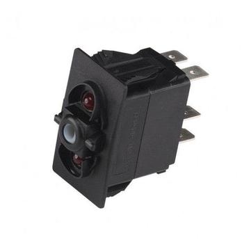 Bieden: Czone rocker switch on/off black with, Ophalen of Verzenden