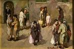 Giacomo Malfanti (1907-1998) - La piazza del paese