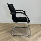 Ahrend vergaderstoel , zwart - chroom, Gebruikt, Zwart, Eén