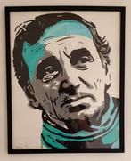 Liesens A54 projects - Charles Aznavour ( urban pop art), Antiquités & Art, Art | Peinture | Moderne