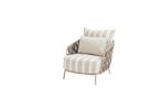 4 Seasons Outdoor Beverly loungestoel latte |, Tuin en Terras, Nieuw