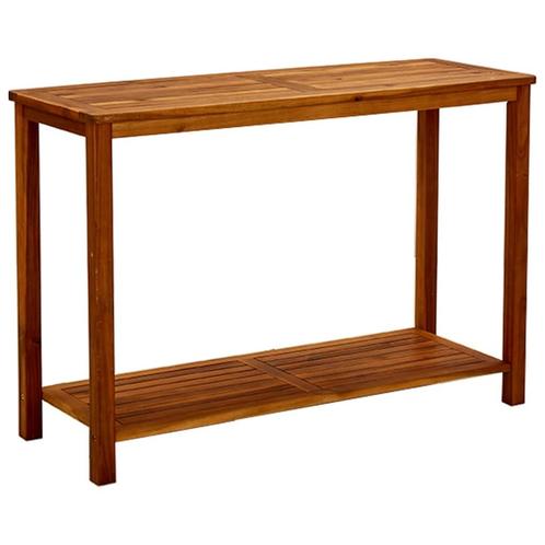 vidaXL Tuinwandtafel 110x40x75 cm massief acaciahout, Tuin en Terras, Tuintafels, Nieuw, Verzenden