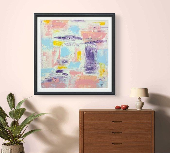 CARDUSU - “Libertad 04” – Serie Libertad – Técnica mixta, Antiek en Kunst, Kunst | Schilderijen | Modern