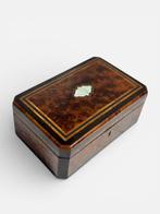 Boîte à bijoux - Bois, nacre - Coffret à bijoux en bois, Antiek en Kunst