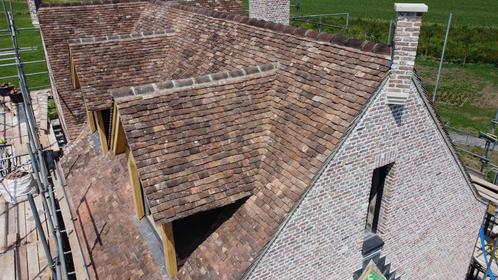 Loten Nieuwe en recuperatie Bourgondische Tegelpannen, Doe-het-zelf en Bouw, Dakpannen en Dakbedekking, Overige kleuren, 10 tot 15 m²