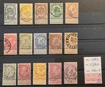 België 1869/1905 - Emissies Leopold II - Mooie selectie, Postzegels en Munten, Postzegels | Europa | België, Gestempeld