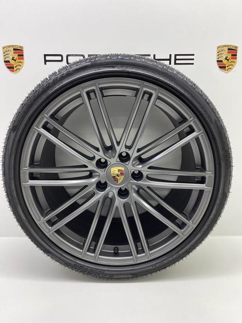 Porsche Cayenne E3 22 Turbo IV Platinium met banden (7-8mm), Auto-onderdelen, Banden en Velgen, Overige maten, 315 mm, Personenwagen